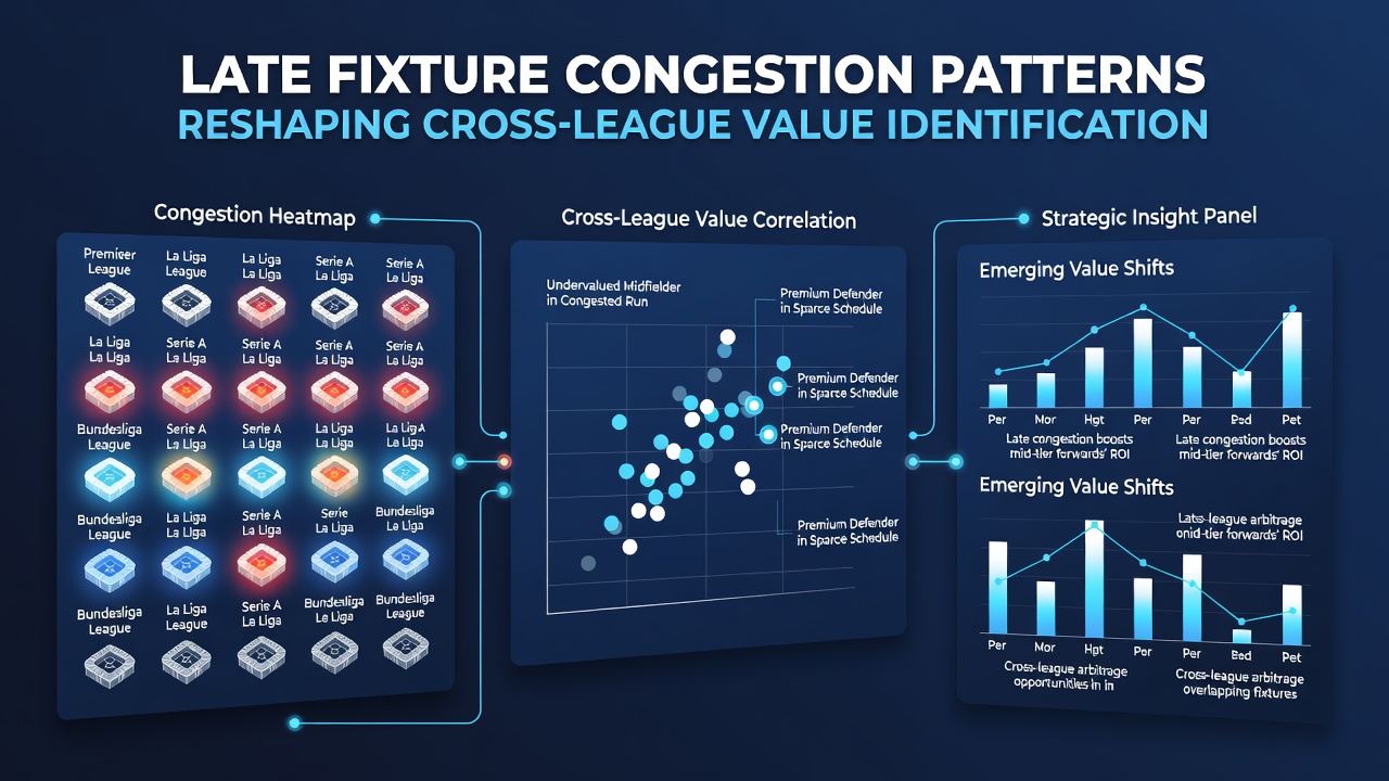 Analysts reviewing performance data from congested fixture periods across European football competitions