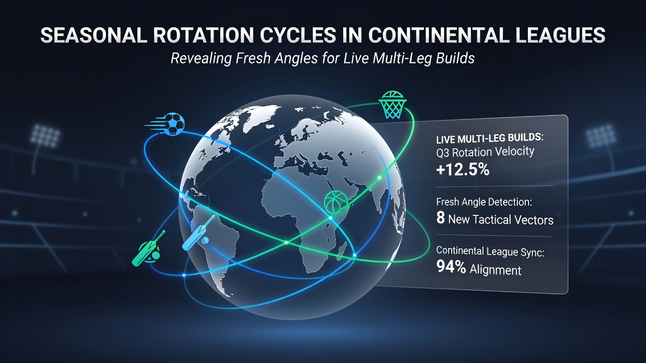 Detailed chart showing how squad rotations affect live betting markets in continental leagues