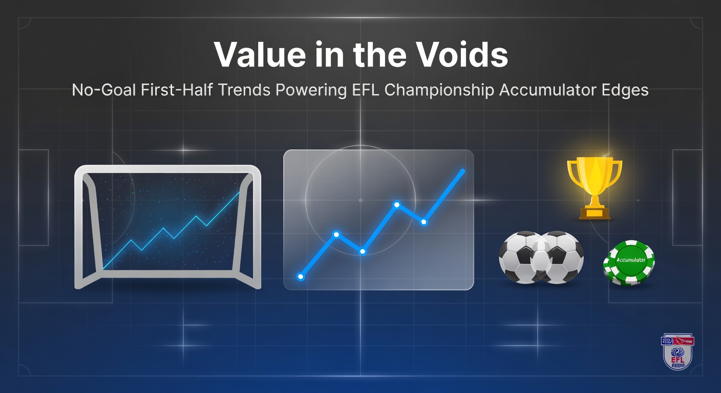 Graph illustrating the rise in no-goal first halves across EFL Championship matches over recent seasons